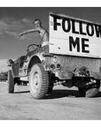 "Follow Me" 1/4-ton 4x4 Command Reconnaissance vehicle