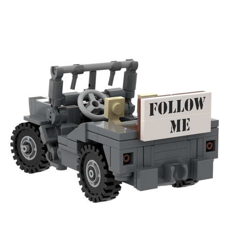 "Follow Me" 1/4-ton 4x4 Command Reconnaissance vehicle