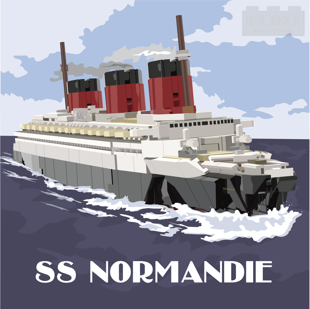 *Pre-Order SS Normandie – Histobrick